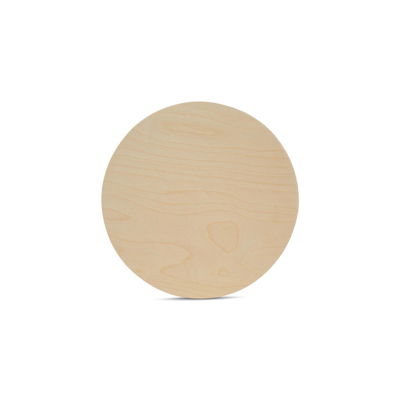 Wood Circles 12 inch, 3 Thicknesses, Unfinished Birch Sign Plaques